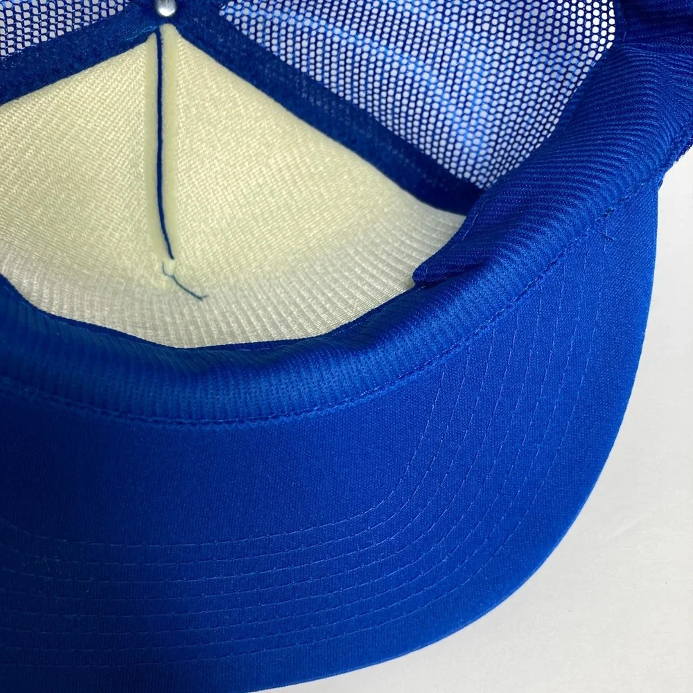 Accu-Tek Tool & Die Trucker Cap Hat Adult Blue Snapback Youngstown‎ Ohio